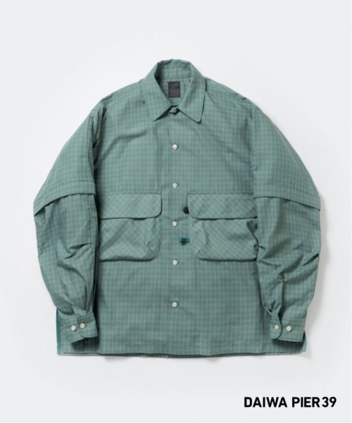 JOURNAL STANDARD(ジャーナルスタンダード)/DAIWA PIER39 TECH SPORTS OPEN COLLAR SHIRTS L/S MINI PLAIDS BE－90024/img14