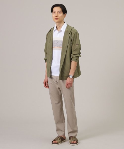 TAKEO KIKUCHI(タケオキクチ)/ファブリックパネル切替 ポロシャツ/img04