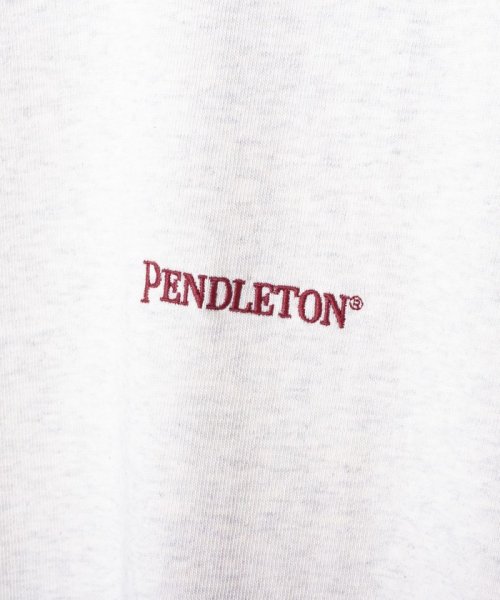 GLOSTER(GLOSTER)/【PENDLETON/ペンドルトン】バック刺繍 Tシャツ ワンポイント刺繍/img47