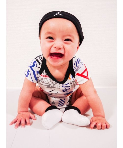 Jordan(ジョーダン)/ベビー(0－6M) セット商品 JORDAN(ジョーダン) HAT/BODYSUIT/BOOTS SET 3PC/img09