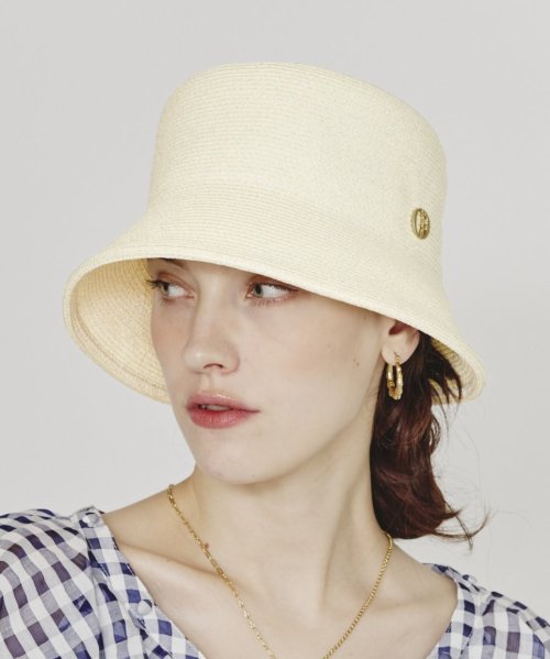 Chapeaud'O(Chapeaud’O)/Chapeau d' O Lame Silk Braid Bucket/母の日ギフトにおすすめ/img01