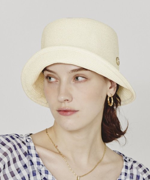 Chapeaud'O(Chapeaud’O)/Chapeau d' O Lame Silk Braid Bucket/母の日ギフトにおすすめ/img07