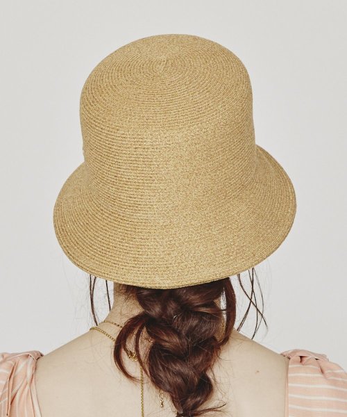 Chapeaud'O(Chapeaud’O)/Chapeau d' O Lame Silk Braid Bucket/母の日ギフトにおすすめ/img11