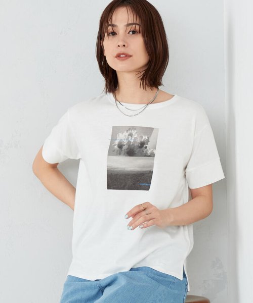 COMME CA ISM (コムサイズム（レディス）)/フォトプリントＴシャツ/img03