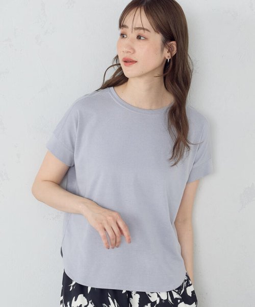 COMME CA ISM (コムサイズム（レディス）)/日本の色Ｔシャツ 夏霞(なつがすみ)/img06