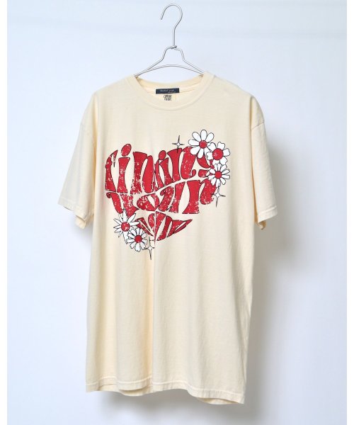 RAD CHAMP(ラッドチャンプ)/ハート ピグメントTシャツ/img46