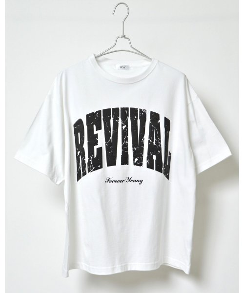 RAD CHAMP(ラッドチャンプ)/REVIVAL 発泡PT ビッグシルエットTシャツ/img43