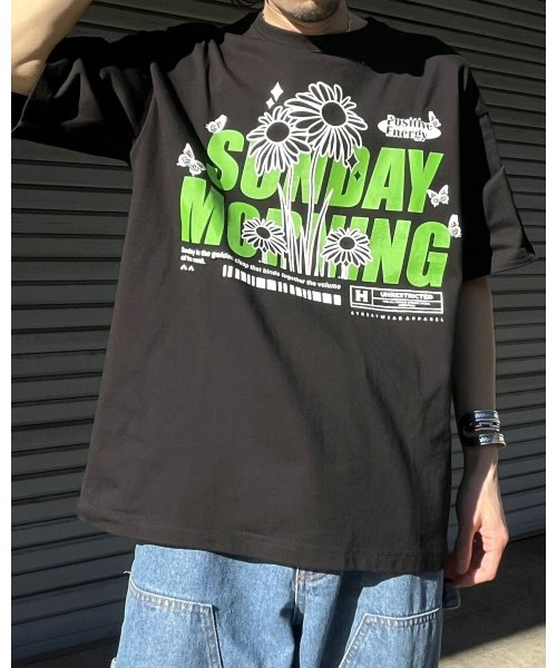 RAD CHAMP(ラッドチャンプ)/SUNDAY MORNING ビッグシルエットTシャツ/img09