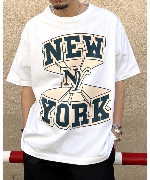 RAD CHAMP(ラッドチャンプ)/NEWYORK ビッグシルエットTシャツ/img14