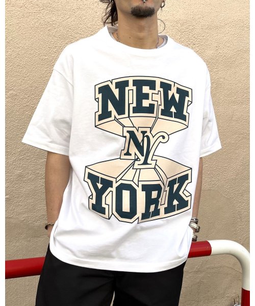 MODISH GAZE(モディッシュ ガゼ)/NEWYORK ビッグシルエットTシャツ/img15