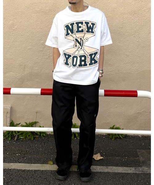 MODISH GAZE(モディッシュ ガゼ)/NEWYORK ビッグシルエットTシャツ/img16