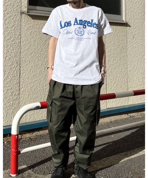 MODISH GAZE(モディッシュ ガゼ)/LOS ANGELES プリントTシャツ/img19