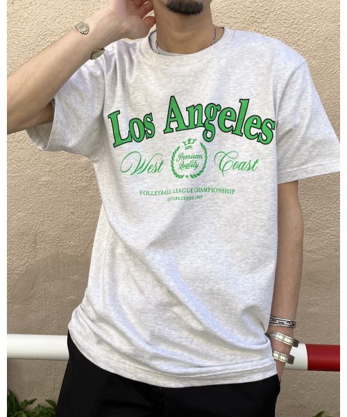 RAD CHAMP(ラッドチャンプ)/LOS ANGELES プリントTシャツ/img25