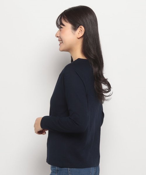 BENETTON (women)(ベネトン（レディース）)/クルーネックラグランスリーブ長袖Tシャツ・カットソー/img21