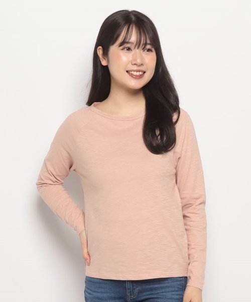 BENETTON (women)(ベネトン（レディース）)/クルーネックラグランスリーブ長袖Tシャツ・カットソー/img43