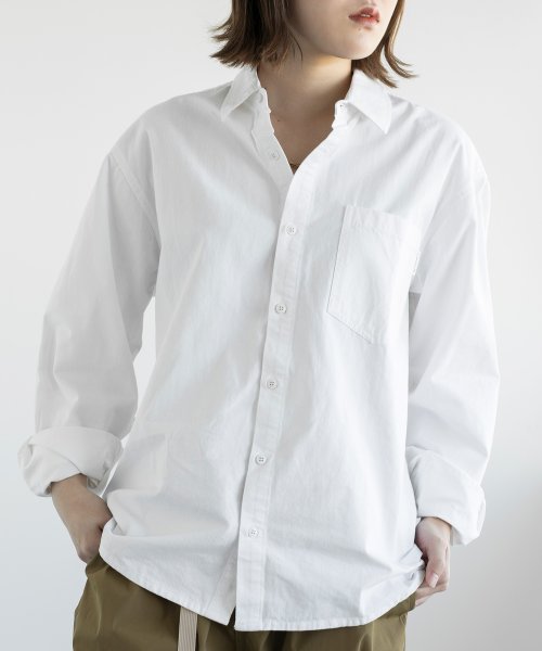 aimoha(aimoha（アイモハ）)/aimoha men SLIM FIT SHIRT デニムシャツ/img08