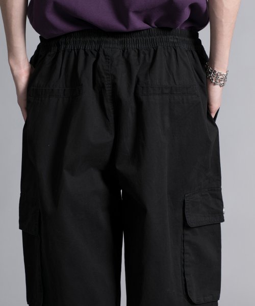 aimoha(aimoha（アイモハ）)/【aimoha neo】WIDE CARGO POCKET PANTS/img10