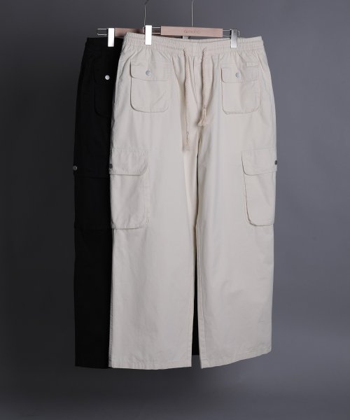 aimoha(aimoha（アイモハ）)/【aimoha neo】WIDE CARGO POCKET PANTS/img12