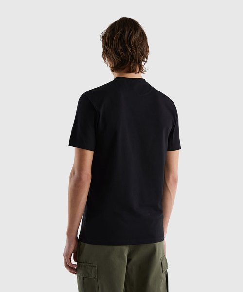 BENETTON (mens)(ベネトン（メンズ）)/ストレッチクルーネック半袖Tシャツ・カットソー/img01