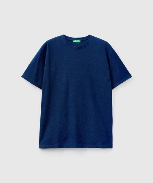 BENETTON (mens)(ベネトン（メンズ）)/ブランドロゴ刺繍入りクルーネック半袖Tシャツ・カットソー/img02