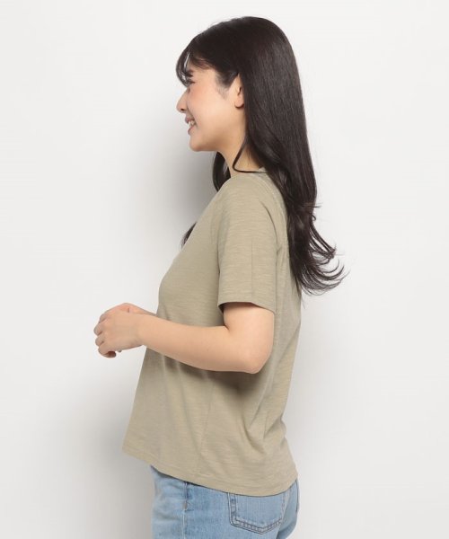 BENETTON (women)(ベネトン（レディース）)/Vネック半袖Tシャツ・カットソー/img13