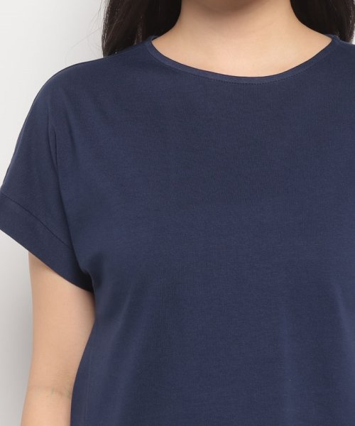 BENETTON (women)(ベネトン（レディース）)/クルーネックバックプリーツ半袖Tシャツ・カットソー/img15