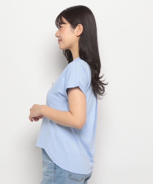 BENETTON (women)(ベネトン（レディース）)/クルーネックバックプリーツ半袖Tシャツ・カットソー/img29