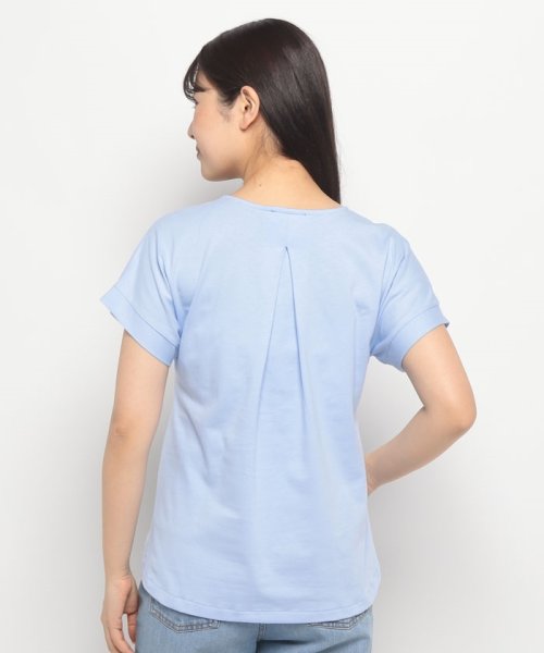 BENETTON (women)(ベネトン（レディース）)/クルーネックバックプリーツ半袖Tシャツ・カットソー/img30