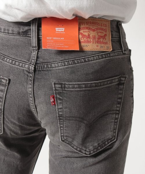 LEVI’S OUTLET(リーバイスアウトレット)/ Levi's/リーバイス 505(TM) ストレート REGULAR グレー WARM あったか素材/img04