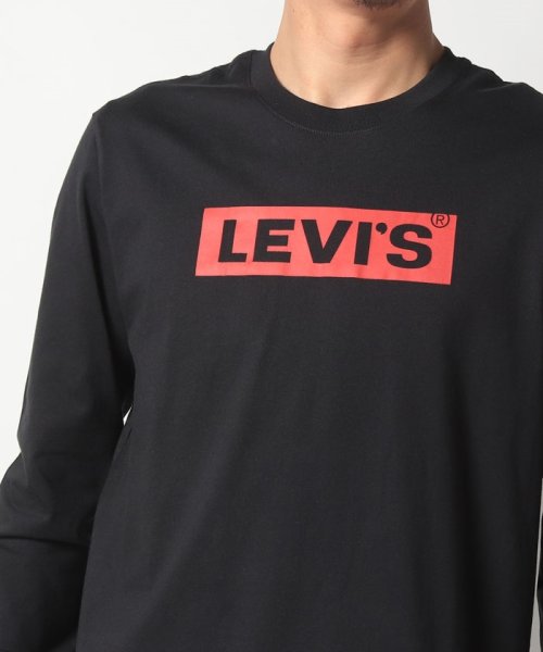 LEVI’S OUTLET(リーバイスアウトレット)/RELAXED LS GRAPHIC TEE LS BOXTAB CAVIAR/img03
