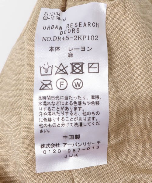 URBAN RESEARCH DOORS(アーバンリサーチドアーズ)/リネンブレンドヘアバンド/img08