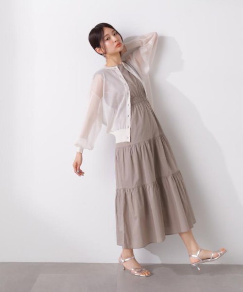 N Natural Beauty Basic(エヌナチュラルビューティベーシック)/コットンボイルウエストギャザーワンピース《S Size Line》/img22