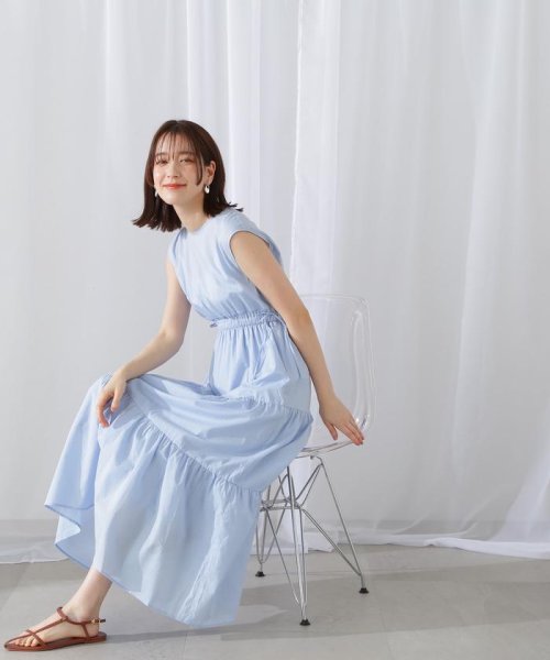 N Natural Beauty Basic(エヌナチュラルビューティベーシック)/コットンボイルウエストギャザーワンピース《S Size Line》/img40