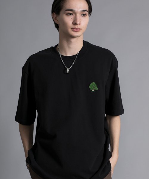 aimoha(aimoha（アイモハ）)/【aimoha neo】 HEAVY COTTON BONSAI T SHIRT/img01