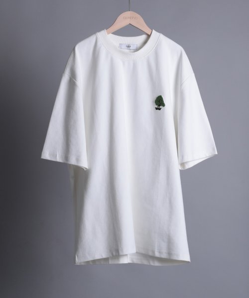 aimoha(aimoha（アイモハ）)/【aimoha neo】 HEAVY COTTON BONSAI T SHIRT/img32