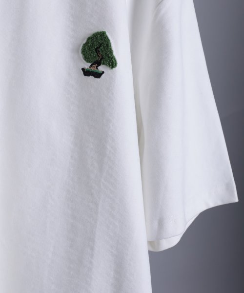 aimoha(aimoha（アイモハ）)/【aimoha neo】 HEAVY COTTON BONSAI T SHIRT/img36