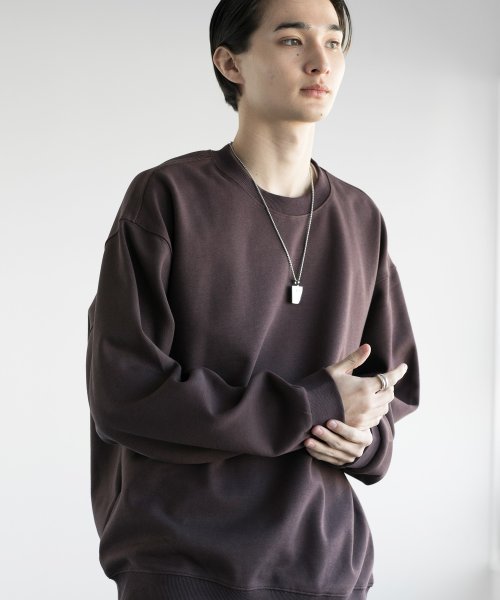 aimoha(aimoha（アイモハ）)/aimoha men HEAVY COTTON BASIC SWEAT ベーシックスウェット/img02