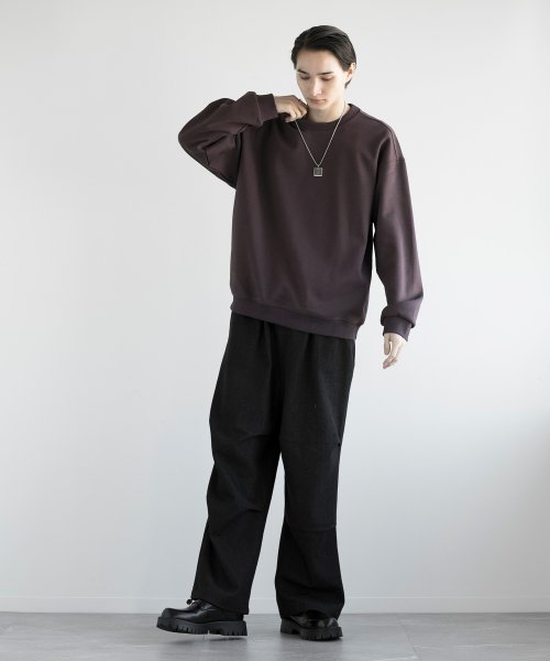 aimoha(aimoha（アイモハ）)/aimoha men HEAVY COTTON BASIC SWEAT ベーシックスウェット/img06