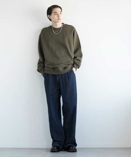 aimoha(aimoha（アイモハ）)/aimoha men HEAVY COTTON BASIC SWEAT ベーシックスウェット/img21