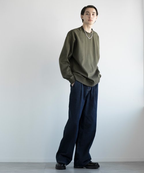 aimoha(aimoha（アイモハ）)/aimoha men HEAVY COTTON BASIC SWEAT ベーシックスウェット/img22