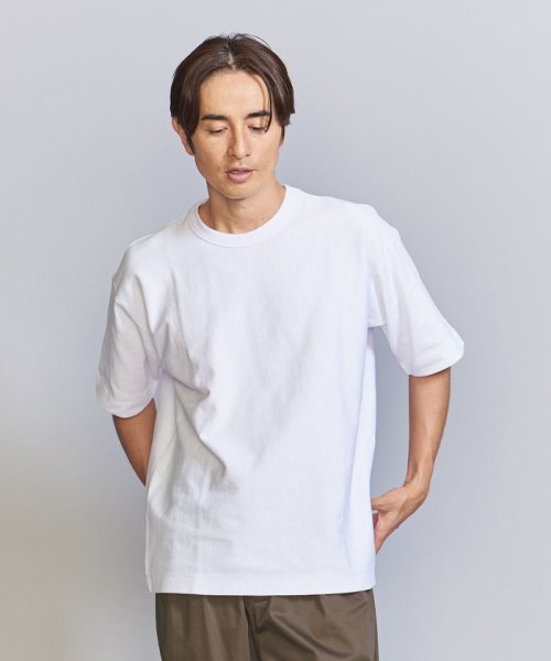 BEAUTY&YOUTH UNITED ARROWS(ビューティーアンドユース　ユナイテッドアローズ)/10oz ヘビー ワイド クルーネック Tシャツ/img06