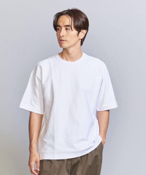 BEAUTY&YOUTH UNITED ARROWS(ビューティーアンドユース　ユナイテッドアローズ)/10oz ヘビー ワイド クルーネック Tシャツ/img07