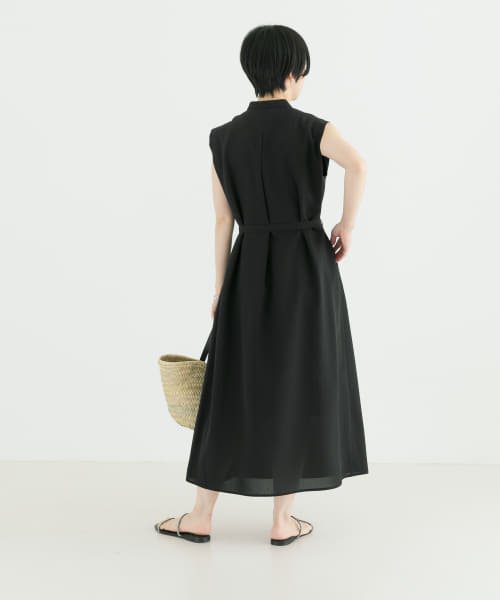 URBAN RESEARCH(アーバンリサーチ)/『UR TECH DRYLUXE』 タックノースリーブワンピース/img19