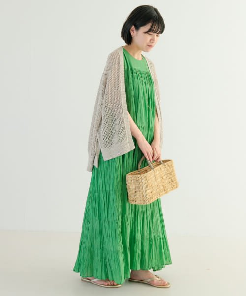 『一部WEB限定カラー』ティアードクリンクルワンピース 人気・おすすめ｜使いやすい・旅行におすすめ 品質保証 全国発送 在庫限り