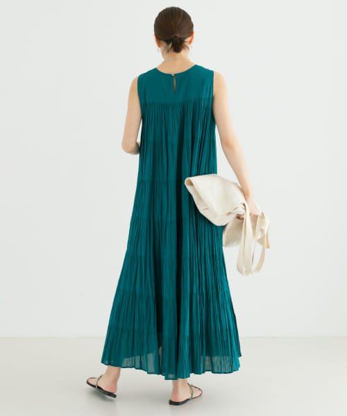 『一部WEB限定カラー』ティアードクリンクルワンピース 人気・おすすめ｜使いやすい・旅行におすすめ 品質保証 全国発送 在庫限り