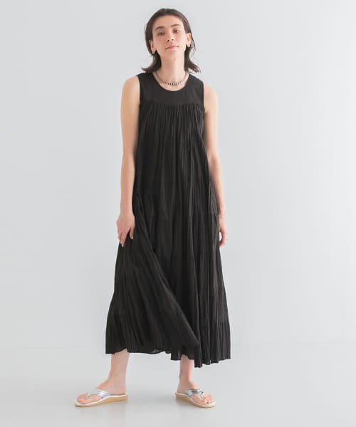 『一部WEB限定カラー』ティアードクリンクルワンピース 人気・おすすめ｜使いやすい・旅行におすすめ 品質保証 全国発送 在庫限り