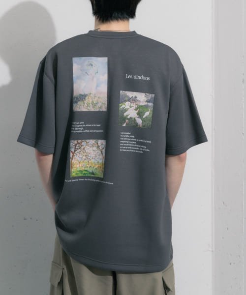 SENSE OF PLACE by URBAN RESEARCH(センスオブプレイス バイ アーバンリサーチ)/『別注』Claude Monet　グラフィックアートTシャツ(5分袖)A/img28