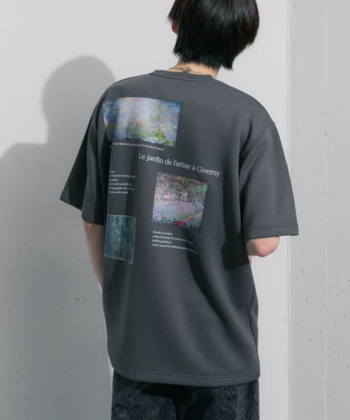 SENSE OF PLACE by URBAN RESEARCH(センスオブプレイス バイ アーバンリサーチ)/『別注』Claude Monet　グラフィックアートTシャツ(5分袖)B/img26