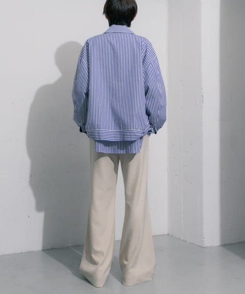 SENSE OF PLACE by URBAN RESEARCH(センスオブプレイス バイ アーバンリサーチ)/hxcyyd × SOP　セーラーフレアパンツ(UNISEX)/img25