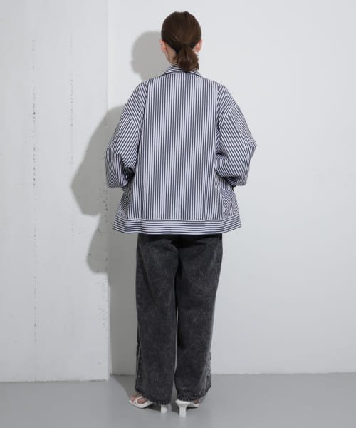 SENSE OF PLACE by URBAN RESEARCH(センスオブプレイス バイ アーバンリサーチ)/hxcyyd × SOP　フラワーパッチワイドデニム(UNISEX)/img30